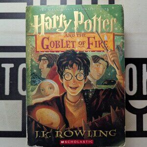 Harry Potter and the Goblet of Fire by J.K.Rowling 2002 Paperback Vintage! Magic